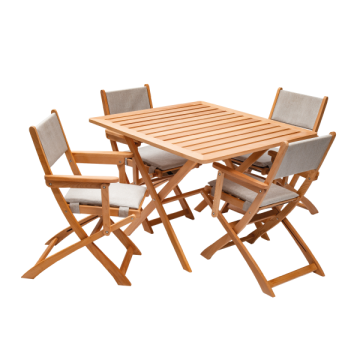 Pack Table 100 + 4 chaises